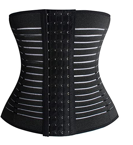 FXJJHDA da Uomo Allenamento in Vita Trimmer per Il Controllo della Pancia Shapewear Corsetto Cintura di Supporto Lombare Fitness Dimagrante Body Shaper