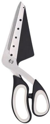 KiBcsLic Pizza Tijeras Cortadora Multiusos Mango Ergonómico Acero Inoxidable Desmontable Fácil de Usar Adecuada para Cocina Regalo 27cm