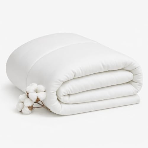 YellowNest - Täcke 120 x 170 cm för säng 80 x 160 cm - alla årstider - varmt och fluffigt alla årstider - bomullstyg, polyesterstoppning (120 x 170 cm (Bed 80 x 160 cm))