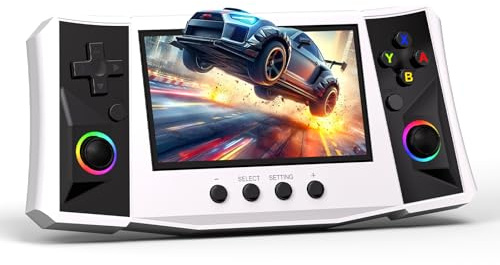 R50 User Friendly Handheld Game Console Featuring Open Source Customization 4.5inch Display 256GB Storage Immersive Gaming Console