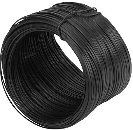 Generic Alambre de Hierro Galvanizado Lazos de Ramas de Uva Negra 0,55 Mm 100 M Bricolaje Corbata Hecha a Mano para Juguetes, Materiales de Artesanía, Jardinería
