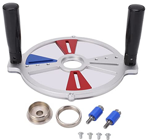 Soporte para máquina de rebajado en carpintería, soporte guía de taladrado multifuncional, soporte de posicionamiento con ranura en aleación de aluminio, provisto de pasadores de