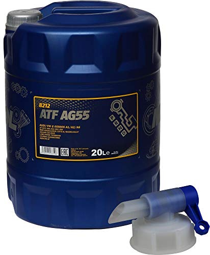20 L MANNOL Hydrauliköl ATF AG55 Hydraulic Fluid Automatik Gear + Auslaufhahn