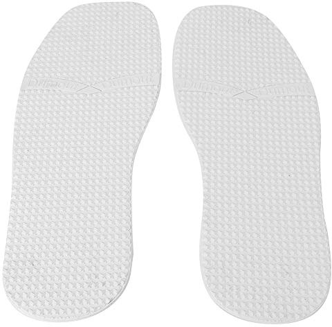 Suela de Reparación Antideslizante para Calzado, Goma Natural Blanca, con Grano Elevado, Resistente al Desgaste, para Zapatos de Cuero