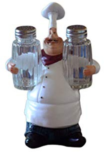 EXCEART Ornement Résine De Chef Créatif Sculpture De Bureau Ornement De Chef De Cuisine pour Bar Maison Ou Boutique