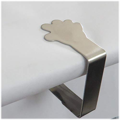 d-c-fix Tischdeckenklammern Tischtuchklammern Edelstahl 4er Set Hand