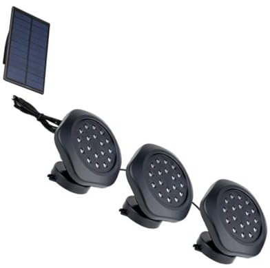UKCOCO 1satz Solarbetriebene Rgb Wasseruntergrundbeleuchtung Für Garten Und Pool Langlebig Für Teiche Und Schwimmbäder