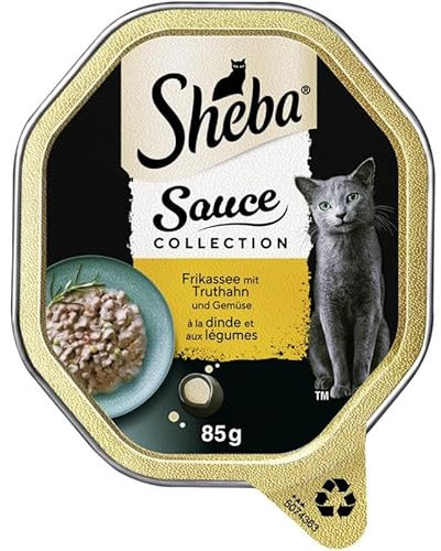 SHEBA® Schale Sauce Collection Frikassee mit Truthahn und Gemüse 1 x 11 x 85g