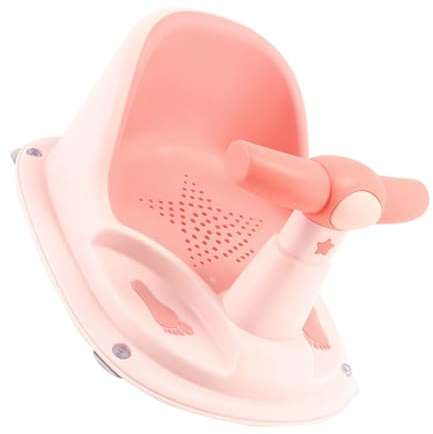 Anneome Babybadewannensitz Für Kleinkinder Rutschfester Duschsitz Mit Saugnäpfen Ergonomischer Badewannenstuhl Für Badezimmer Geeignet Ab 6 Monaten