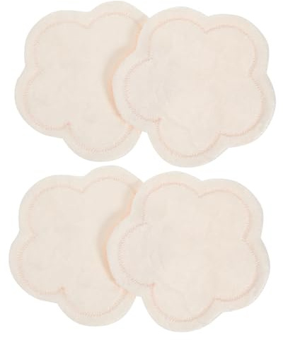 HAWILLOSCH 2paia Coppette Assorbilatte Riutilizzabili Morbide e Confortevoli Per Allattamento Al Design Per e Asciutto