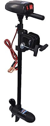EDEDE Außenbordmotor DC 12V 28LBS Schub-Außenbordmotor, 260W elektrischer Trolling-Motor, for Fischerboot-Ruderkajak-Kanu für Angelboote und Schlauchboote