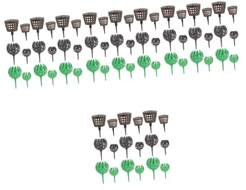 Toyvian 4 Ensembles Boîte À Engrais Accessoire De Jardinage Gadget De Fertilisation Bonsaï Plantes Patrimulation De Plein Air Nursery Panier D'engrais Pour Bonsaï Plastique 30 Pièces * 4