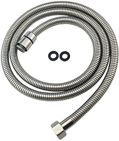 POPETPOP 1.5M Tuyau de Acier Inoxydable Flexible et à Usure pour Salle de Bain Connexion Pratique Au Chauffe Eau et Pulvérisateur