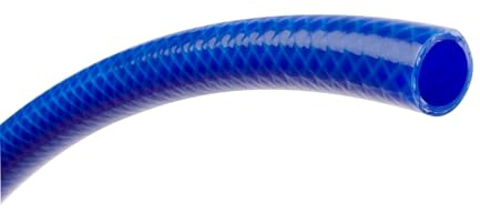 TATAY Tuyau d’Arrosage 25 m Ø1 25 mm | Anti-UV & Pression Maximale 13 bar | Grande Flexibilité & Résistance | PVC & Maille Polyester | 60º à -20º | Garantie 3 ans - Blue Line