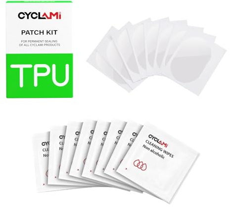 CYCLAMI 8 x Fahrrad-Schlauch-Patch-Sets – Nur passend für TPU-Fahrradschläuche