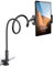 Lamicall Gooseneck Tablet Holder, Flexible Tablet Stand - 36 Lazy Arm 360 Adjustable Holder Clamp Bracket Bed for 2024 iPad Pro 9.7, 10.5, 11, iPad Air mini 2 3 4 5 6, Switch, 4.7-11 Devices -Black