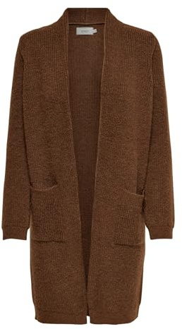 ONLY dam Cardigan-tröja ONLJADE L/S CARDIGAN KNT NOOS, Ingefära bröd 3, S