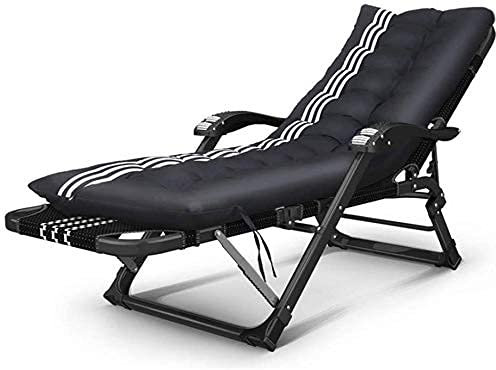 Klappbarer Liegestuhl, robuste Gartenmöbel-Sets, Sonnenliege, Camping-Gartenstühle, klappbar, Schwerelosigkeits-Liegestuhl, Liegestuhl, verstellbar, wasserdicht, Chaiselongues aus Metall fü