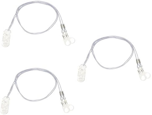 minkissy 3 Sets Retainer Clip Verlust Streifen String Schnur Für Senioren Seil