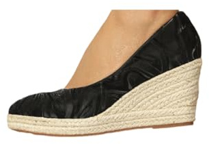 Escarpins à Talons Hauts compensés à Bout Pointu pour Femmes, Escarpins à Enfiler, Chaussures habillées pour Dames pour fête, Mariage, soirée