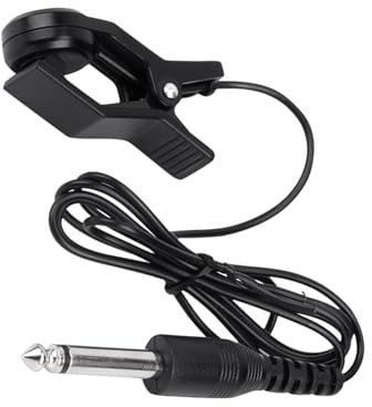 Violinen Akustik Gitarre Ukulelen Pickup Clip On Mikrofone Piezo Tonabnehmer Gitarre Schallloch Tonabnehmer mit 6,35 mm Klang