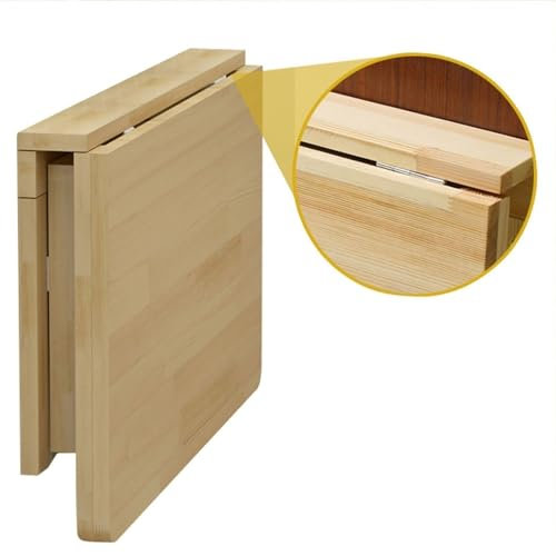 Tavolo da lavoro pieghevole in legno resistente, montaggio a parete, tavolo da lavoro pieghevole per bar e colazione, 90 x 40 cm