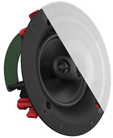 Klipsch 1064165 DS-160C Designer Series - Altoparlante da incasso a soffitto, 16,5 cm, colore: Bianco