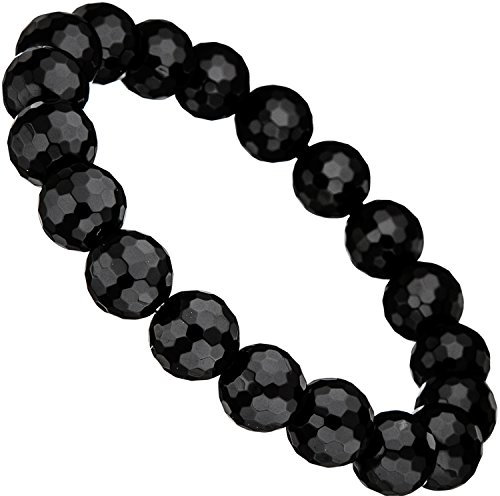 Jobo Damen-Armband mit Onyx-Kugeln