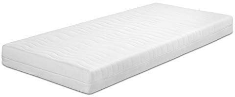 Traumnacht hochwertiger Matratzenbezug, mit 3-seitigem Reißverschluss, Frottee-Stretch-Doppeltuchbezug, Öko-Tex zertifiziert, 90 x 200 cm, produziert nach deutschem Qualitätsstandard