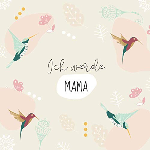Nālā daily | Erinnerungsbuch Ich werde Mama: Schwangerschaftstagebuch für werdende Mamis (in beige/rosa)