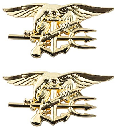 Navy-Seals emblem bilklistermärke örn bil logotyp dekorativ för bildekal (guld)