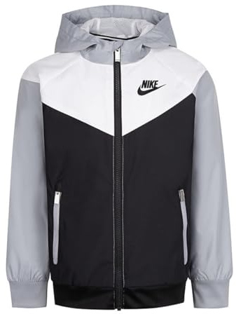 Nike Giubbotto Windrunner Boy Giubbotti Nero 7 Anni