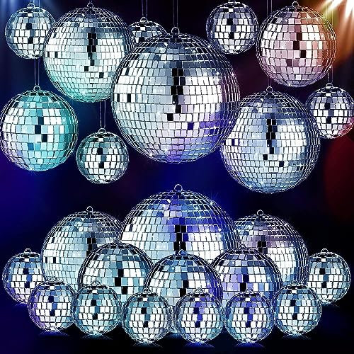 Bola de Discoteca,Bola de Discoteca con Espejo,Bola de Discoteca para Fiesta,Bola de Espejos para Colgar,Bolas de Espejo Colgantes,Deco Bola de Disco,Colgar Disco Ball,Bolas de Discoteca