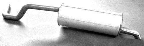 VEGAZ Rear silencer SKS-156 Rapid Spaceback (NH1)