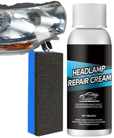 Headlight Restoration - Headlight Restoration Liquid Gentle UV Coating Protection | Safe And Harmless Car Headlight Repair Fluid for Reduces Scratches, Haze, Supports Halogen