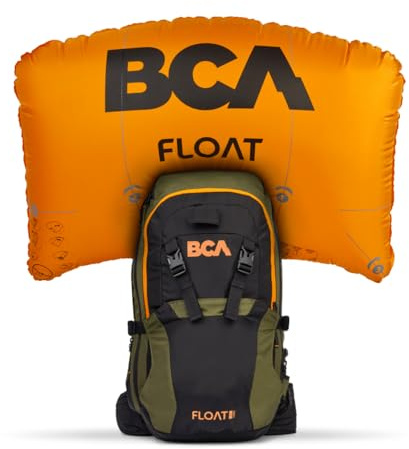 BCA Backcountry Access Float 25 Turbo Schneemobil-Rucksack – Grün – Airbag-Rucksack, Premium Lawinenrucksack für Sicherheit und Abenteuer, langlebiges Design, unverzichtbare Backcountry Ausrüstung,