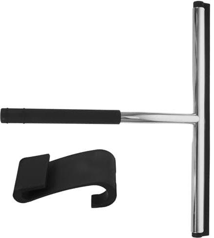 Generic 1pc Glass Wiper Window Squeegee for Car Windshield Spray Squeegee for Window Cleaning Broom Hangers Vacuum Car Wipers Stand Puller Washer Stainless Steel