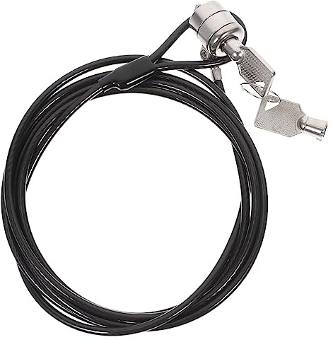 DIYEAH Candado De Seguridad Cable para Laptop Cable De Bloqueo para Computadora Accesorio De Seguridad para Laptop Candado Fácil Activación Botón