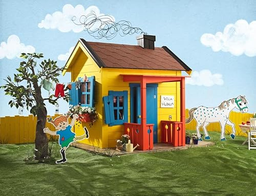 OutdoorToys Holzboden für Spielhaus Villa Kunterbunt - Holz-Bodenplatte für Kinder Spielhaus (nur Boden)