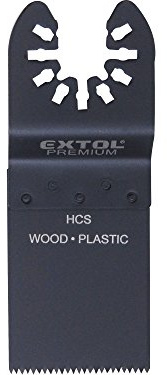 EXTOL PREMIUM Hojas de sierra para madera (2 unidades, 10 mm, HCS)