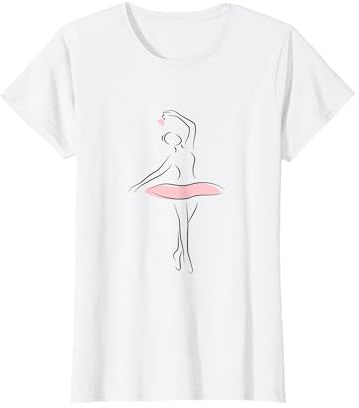 Ballett tshirt Ballerina Balletkleid Mädchen Geschenk T-Shirt