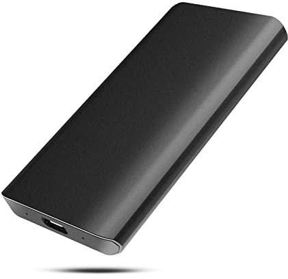 Disque dur SSD externe portable 2 To / 500 Go / 250 Go USB 3.1 Gen1 pour stockage mobile de secours, convient pour PC de bureau, ordinateur portable, MacBook, PS4, Xbox (500 Go, noir)
