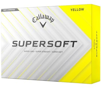 Callaway Golf Supersoft Pallina da Golf 2025