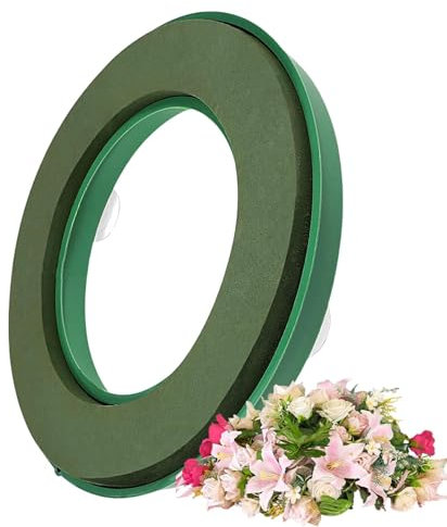 Anello In Spugna Floreale Con Fiori Freschi - Schiuma Floreale, Schiuma Floreale | Schiuma Floreale Bagnata, Forniture Per Fioristi Freschi, Schiuma Per Fioristi Per Decorazioni Floreali Per Matrimoni