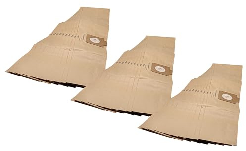 vhbw 30x Sacs compatible avec Nilfisk-Alto UZ 934/ UZ934 Terrier/Cubic | aspirateur - papier, 95,5cm x 17cm couleur sable