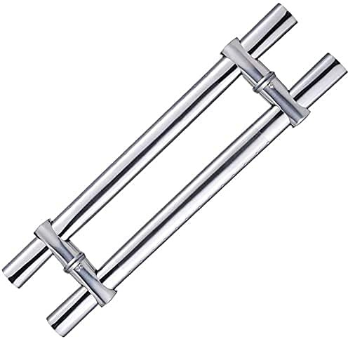 Set di maniglie regolabili per porta scorrevole in vetro commerciale e in legno, 5 lunghezze (500 mm/19) per un uso versatile