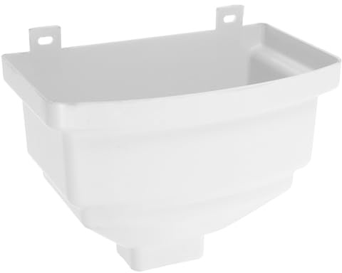 VALICLUD Grondaia Quadrata in Pvc Per Sistemi Di Raccolta Acqua Piovana Deviatore Per Grondaia Per Cisterna Raccogliere Pioggia Blocco Pavimento Filtro