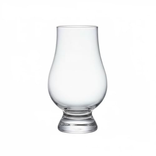 newgulzar Whisky Nosing Glass Set, 6 Pieces, 190 ml Capacity, Crystal Glass, Tulip Shape, for Whisky Tasting