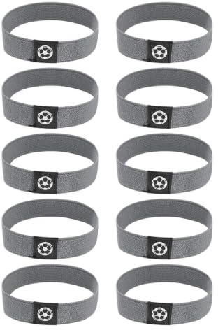 Lot de 10 bandes de protection antidérapantes en dentelle pour chaussures de football - Pour hommes, femmes, jeunes, garçons et filles - Adultes - Intérieur et extérieur