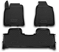 Element Gummimatten Passgenaue Fußmatten 2011-3tlg